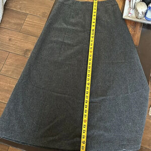 Eddie Bauer A line wool mix skirt size 10